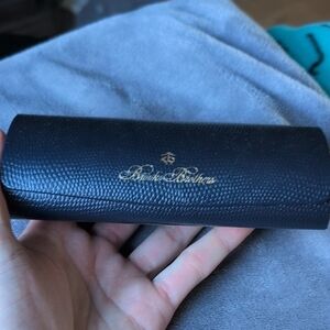 Brooks Brothers Black Glasses Case